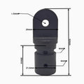 10X Plastic Insert Eye End Cap for Bimini Top 1 Inch Tube