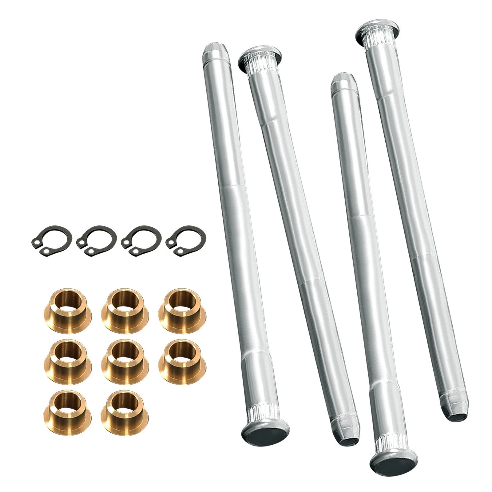 Set of 4 Door Hinge Pins & Pin Bushing Kit for C/K Pickup Suburban (1988–2002)