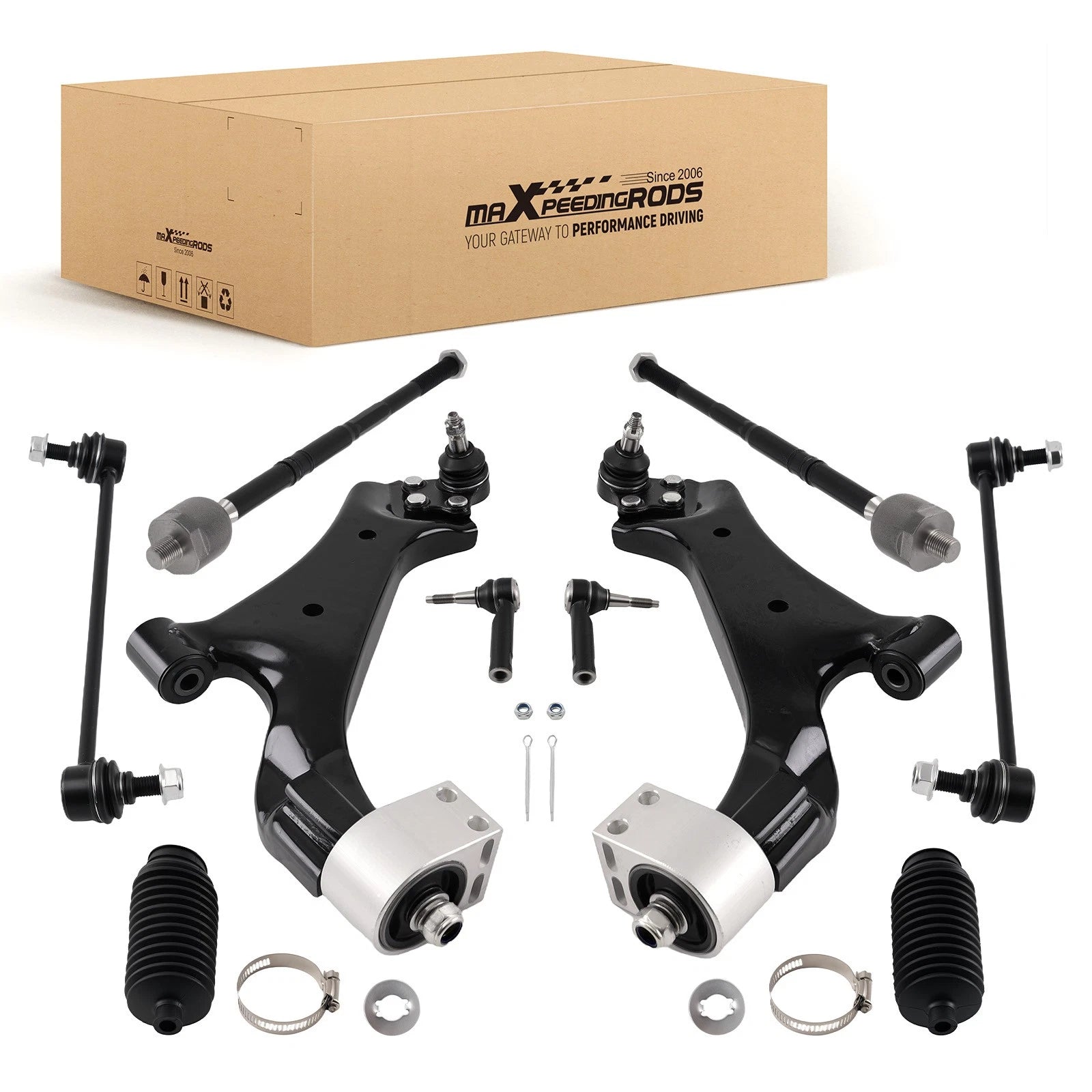 Front Suspension Lower Control Arms Kit for GMC Terrain 2010-2017 Equinox 2.4L