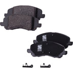 Set of 4 Brake Pads for Jeep Patriot, Compass, Dodge Avenger, Chrysler 200