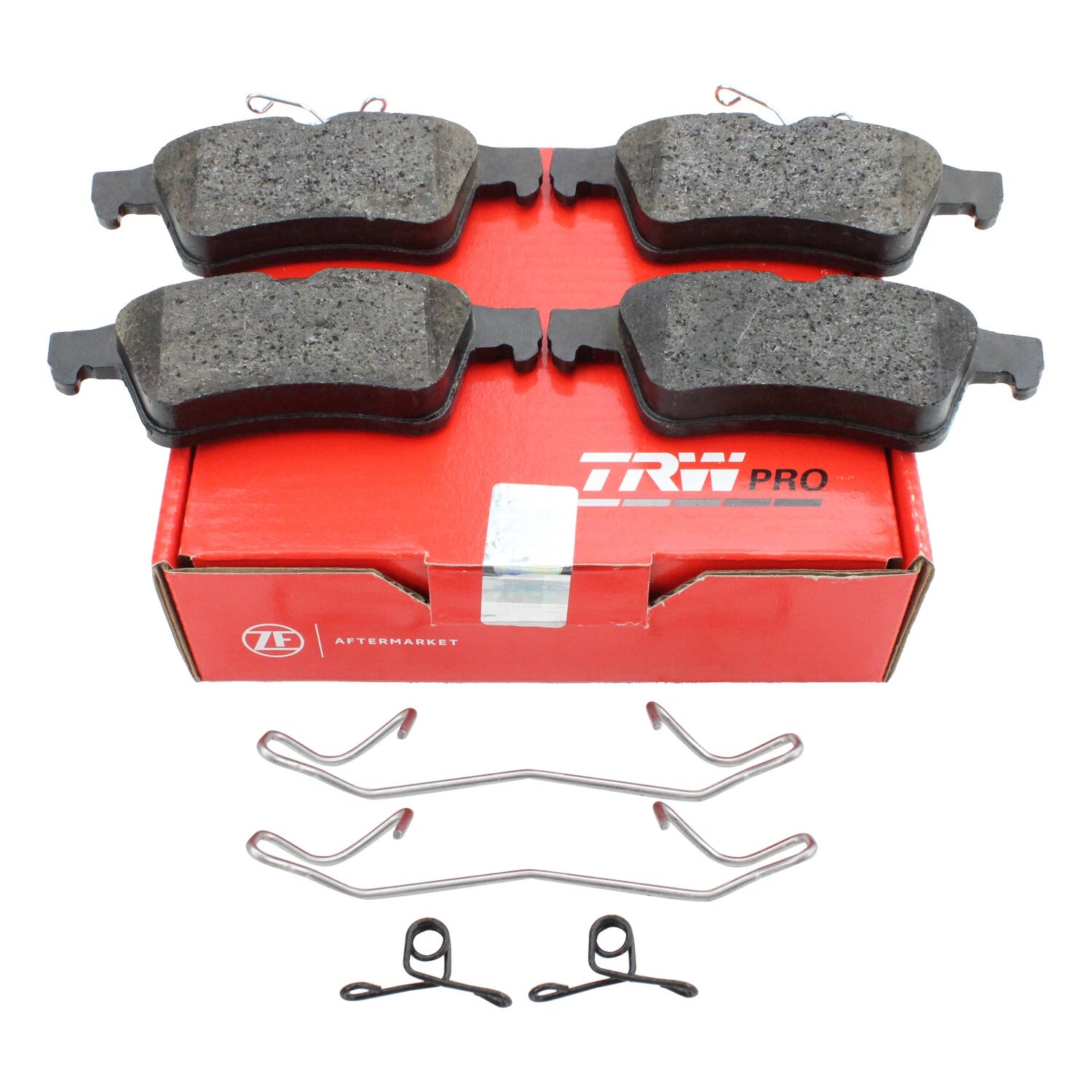 Set of 4 TRW Pro Low-Metallic Brake Pads for Ford Mazda Volvo Chevy Saab Jaguar
