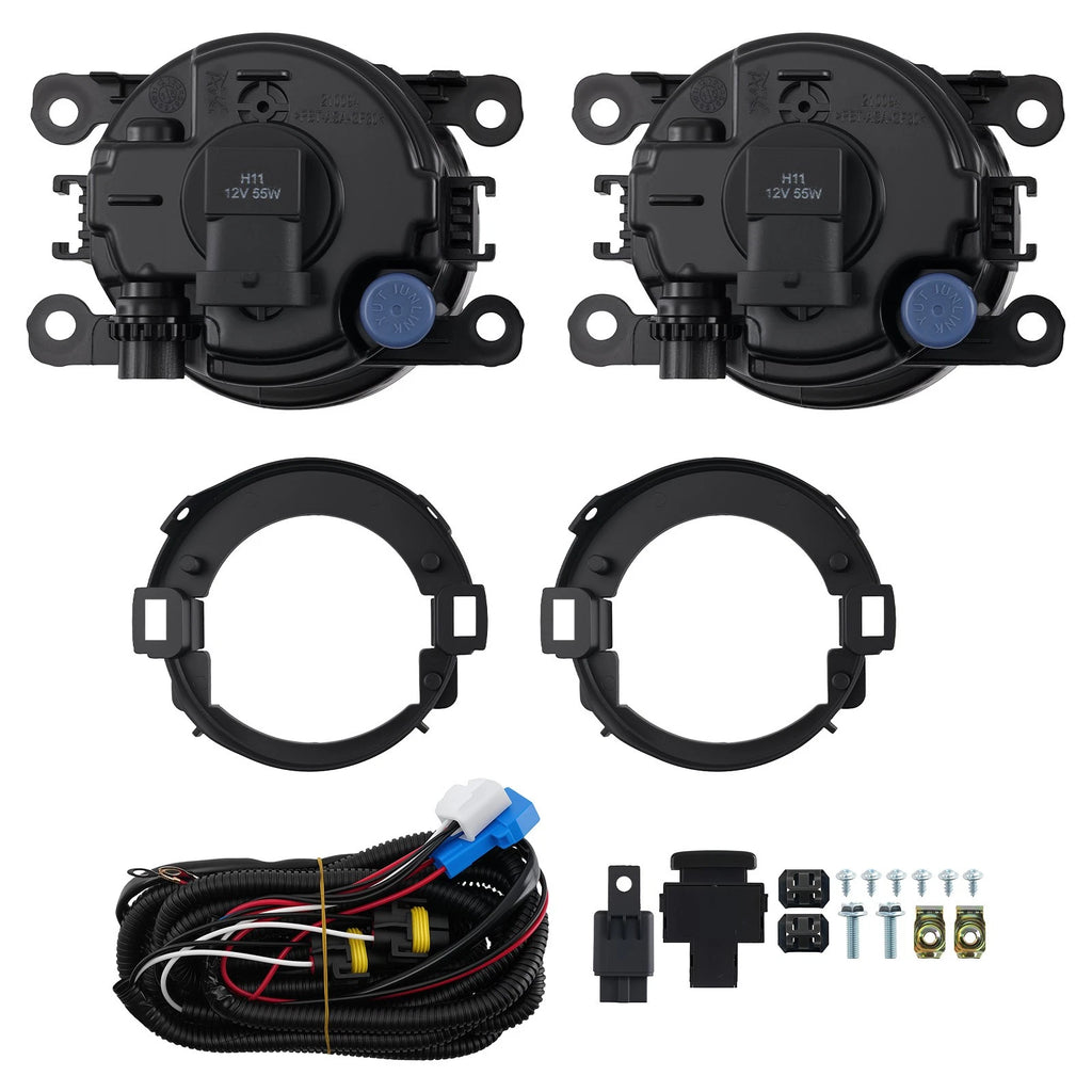 Fog Lights for Nissan Xterra (2005–2015) w/Wiring Switch
