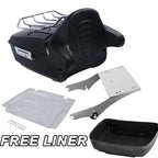 Trunk Backrest Top Rack Mount Plate for Harley Touring Glide (1997–2008)