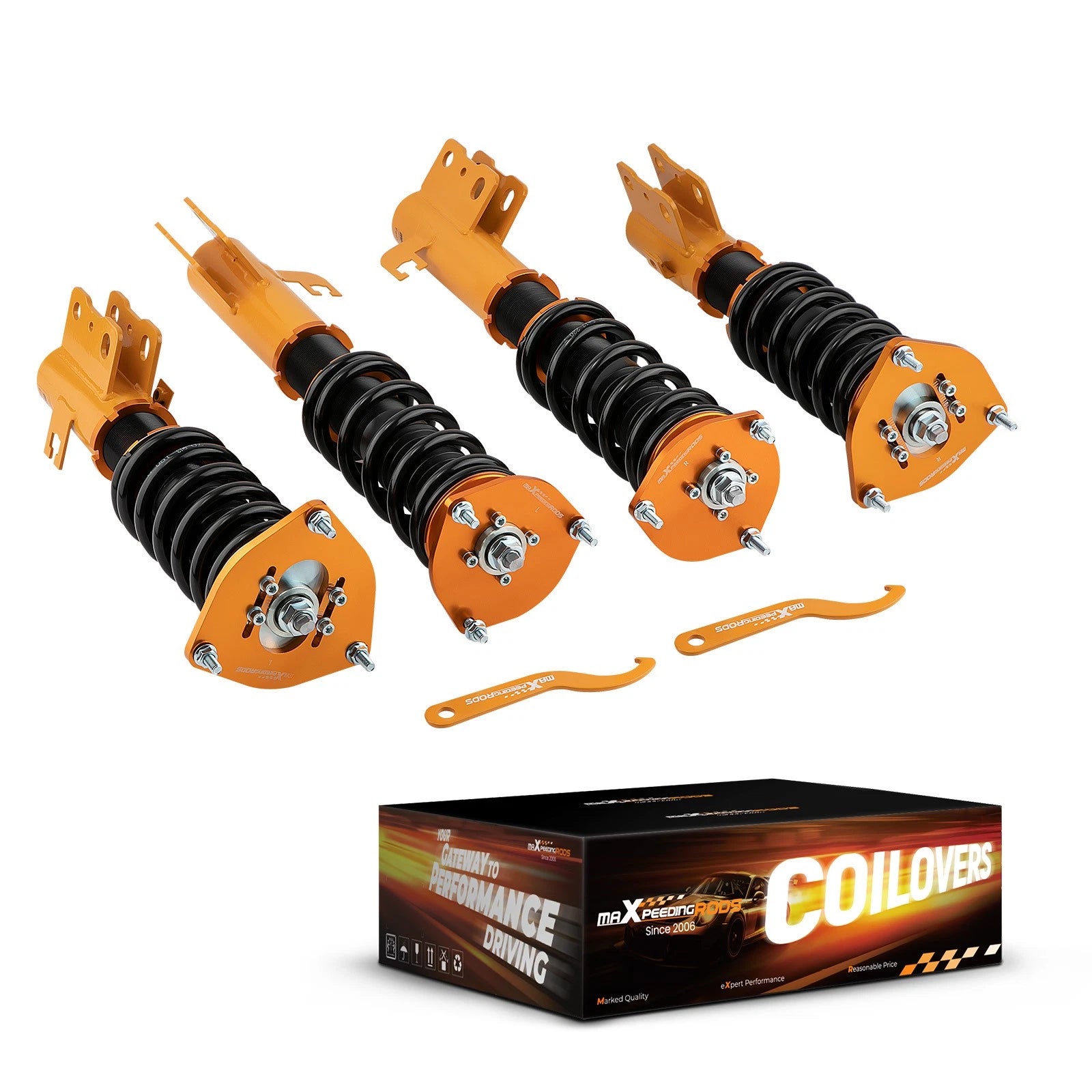 Coilover Suspension Shocks for Subaru Forester (1998-2002)
