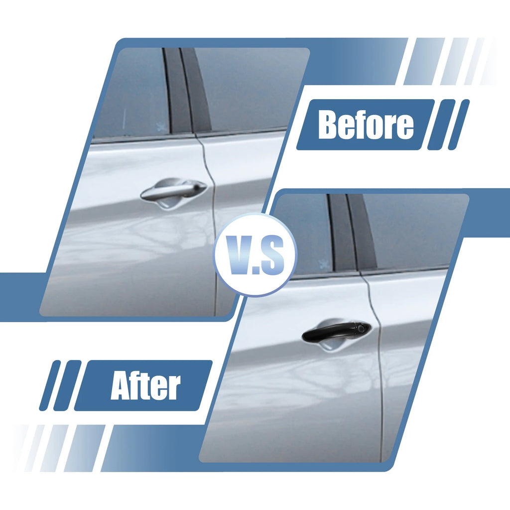 8pcs ABS Exterior Side Door Handle Cover Trim for Hyundai Elantra (2017–2020)
