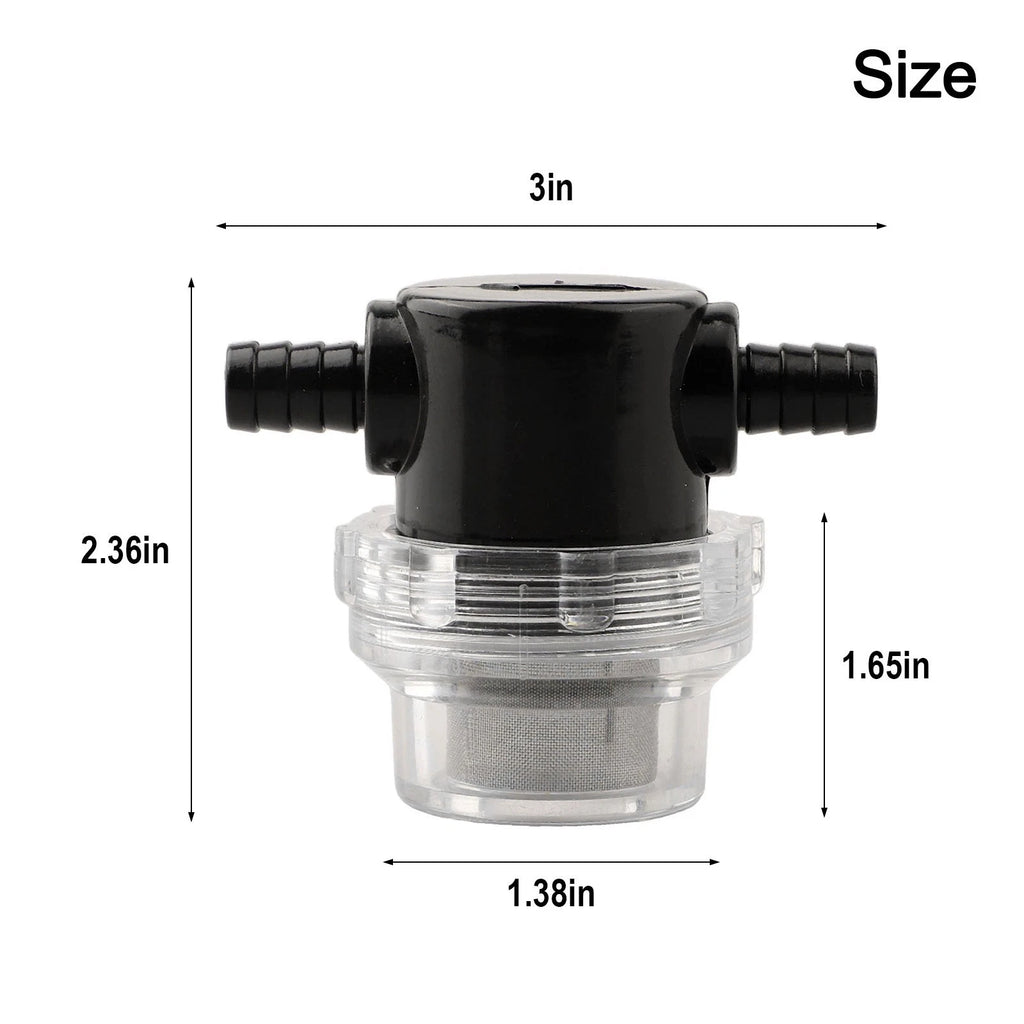 3/8 Inch Bottom Valve Filter for Petroleum Water Pipe Controller