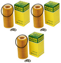 Set of 3 Engine Oil Filters for Mercedes C216 W221 R230 Maybach HU7213x