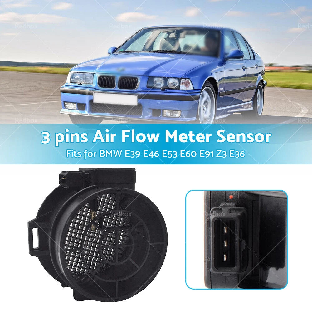MAF Air Flow Meter Sensor for BMW 3 5 X5 E36 E39 E46 E53 E60 (2007–2013)