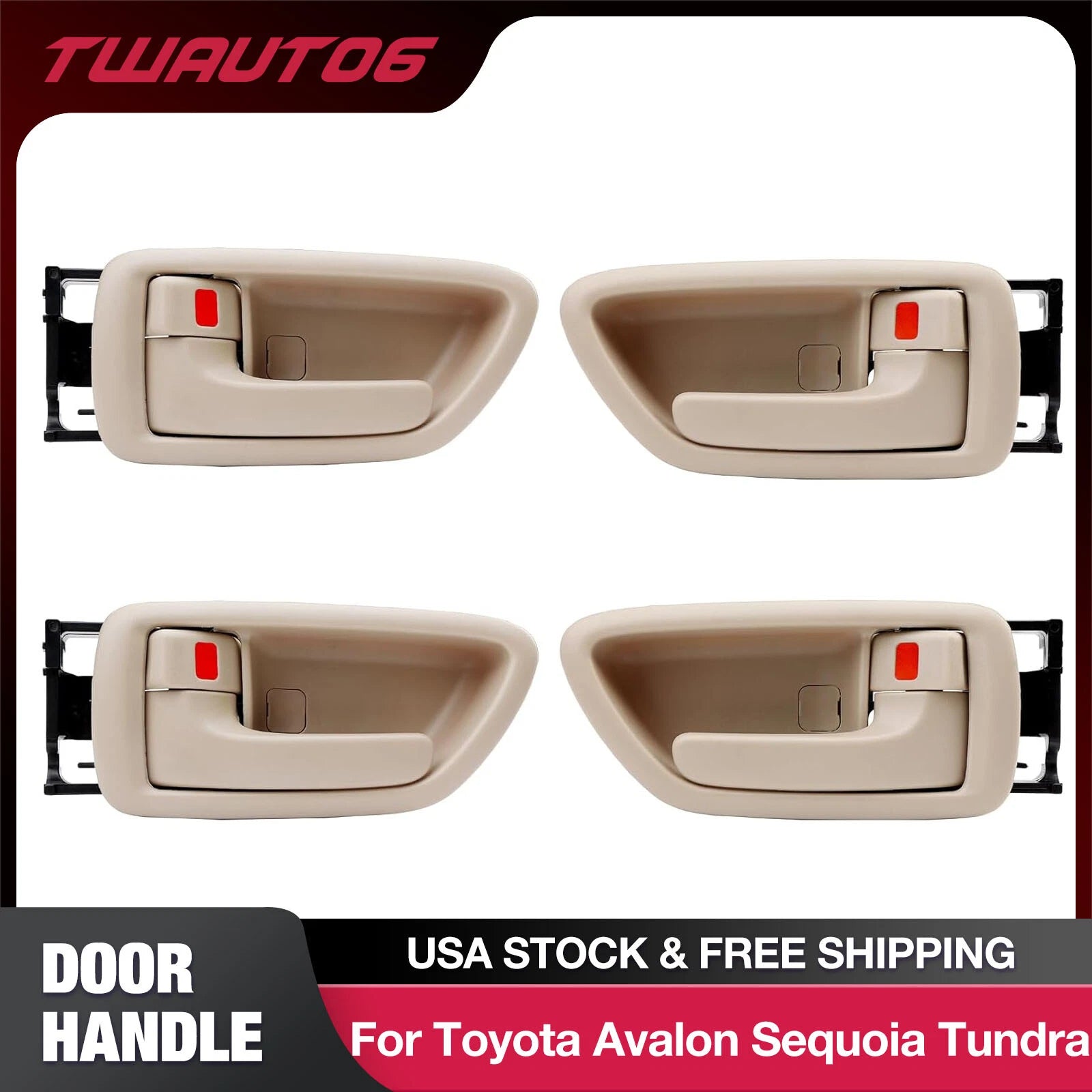 Interior Door Handle for 2001–2007 Toyota Sequoia (Driver/Passenger Side)