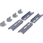 Set of 4 Galvanized Swivel Top Bunk Bolster Brackets for Boat Trailer