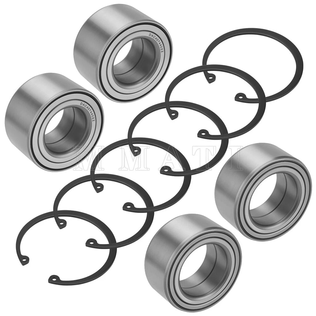4X Front Rear Wheel Bearings Kit for Polaris Ranger XP 1000 900 800 700 Crew