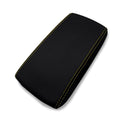 Console Armrest Sliding Carbon for Hyundai Elantra (2017–2020) Yellow Stitch