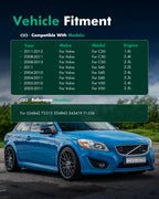 Full Set Shocks Struts for Volvo C30 (2008–2012), S40, V50 (2005–2011)