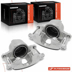 Pair Front Brake Calipers for Chevy GMC C10 K20 Suburban (1973–1991)