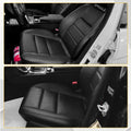 Front Driver Bottom Seat Cover for Mercedes Benz C300 (2008–2014) Black Leather