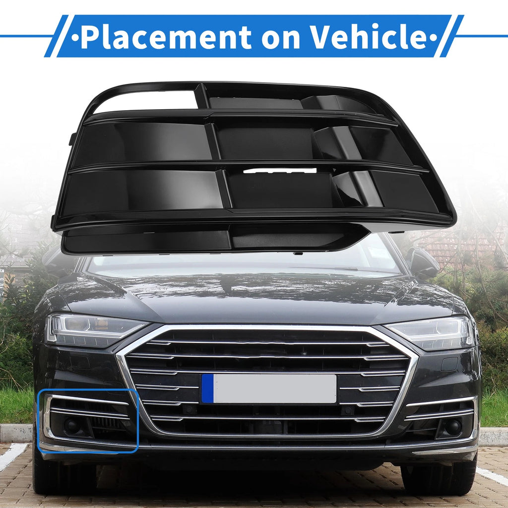 1pc Front Right Fog Light Grill for Audi Q5 SQ5 (2018–2022) No. 80A807679M