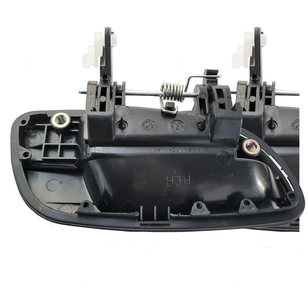 Rear Left Outer Door Handle Smooth Black for Hyundai Elantra (2000–2006)