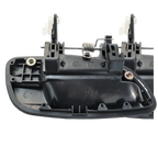 Rear Left Outer Door Handle Smooth Black for Hyundai Elantra (2000–2006)