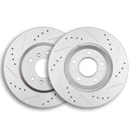 Front Brake Ceramic Pads and Rotors for Buick Lucerne (2006–2011)
