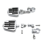 Chrome Furious Flame 3" Stem 1.25" Foot Peg for Honda Shadow Harley Road King