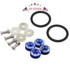 Bumper Trunk Billet Quick Release Fastener Kit for Universal Vehicles