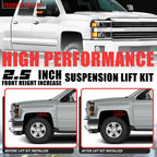 2X Front Leveling Lift Spacers for Silverado/Sierra 1500 (2007–2022)