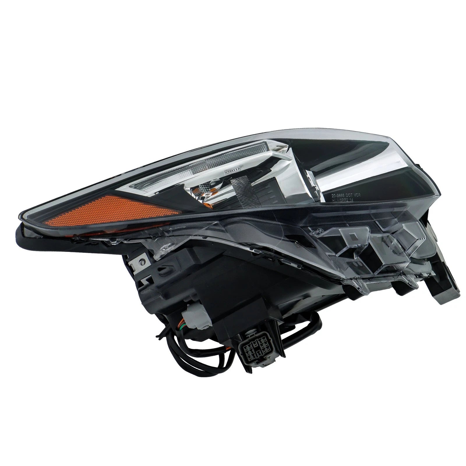LED Headlight for Mazda CX-9 (2016–2023) RH Passenger Side, Black