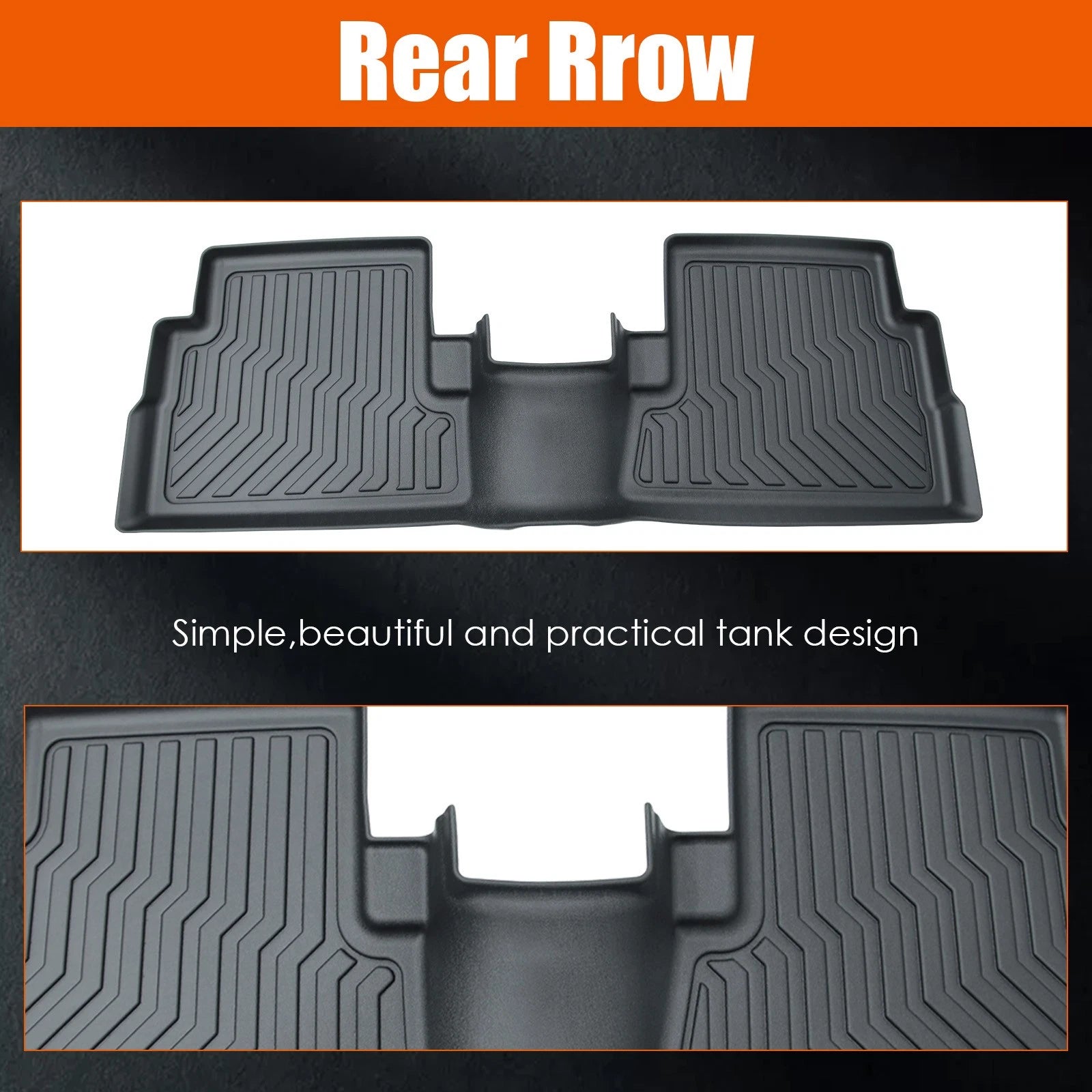 Set of 4 All Weather Floor Mats for Ford Escape/C-Max (2013–2019)