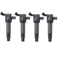 Set of 4 Delphi Direct Ignition Coils for Hyundai Santa Fe, Kia Forte, Optima