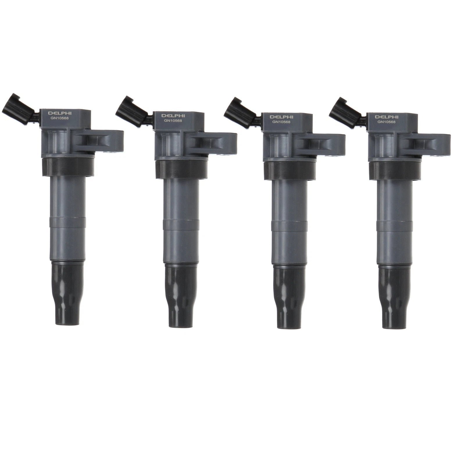 Set of 4 Delphi Direct Ignition Coils for Hyundai Santa Fe, Kia Forte, Optima