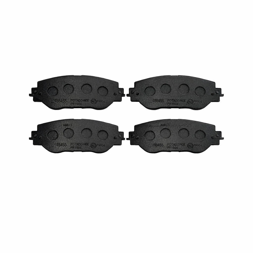 Set of 4 Front Disc Brake Pads for Toyota RAV4, Prius V, Lexus (OEM 0446542200)