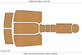 EVA Foam Faux Teak Deck Floor for Bella 570 DC (2008–2010)