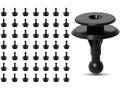 Set of 4 Door Panel Retainer Clips for Mazda CX-7 (2007–2012) DD991NV