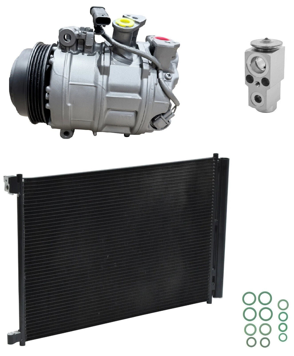A C Compressor Kit With Condenser for Mercedes GLC63 AMG (2018–2019)