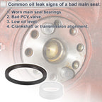 Rear Crankshaft Oil Seal for Chevrolet Impala (1999–2009) No.12602972 NBR Rubber