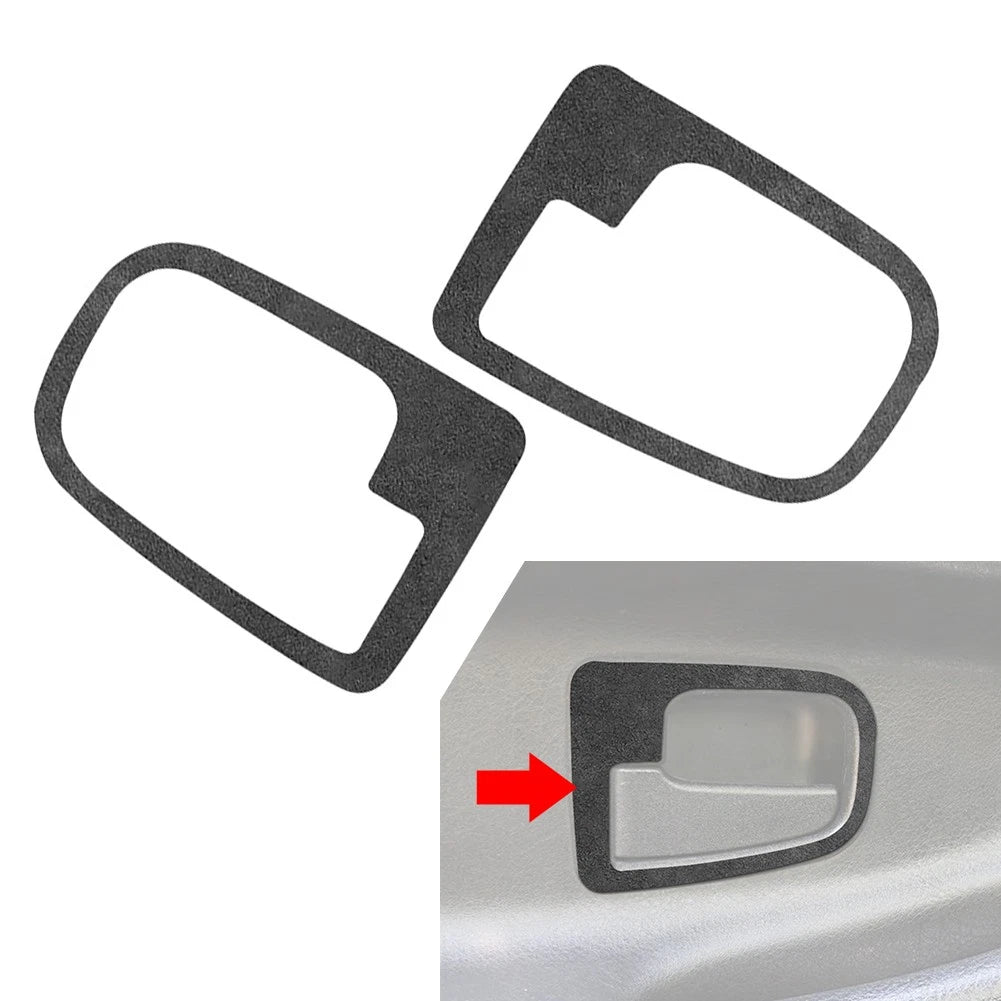 Interior Door Handle Cover Trim for BMW 3 Series E36 (1991–1999) Suede Black