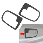 Interior Door Handle Cover Trim for BMW 3 Series E36 (1991–1999) Suede Black
