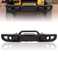 Front Black Bumper for Jeep JK Wrangler Rubicon (2007–2018)