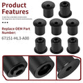 8pcs Front + Rear Door Bushings Set for Honda Pioneer (2015–2022)