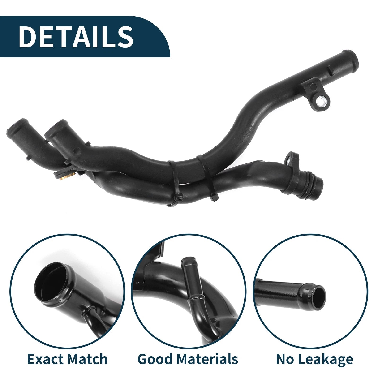 Radiator Hose Coolant Pipe for Audi A4 (1995–2001) No. 06B121071AT