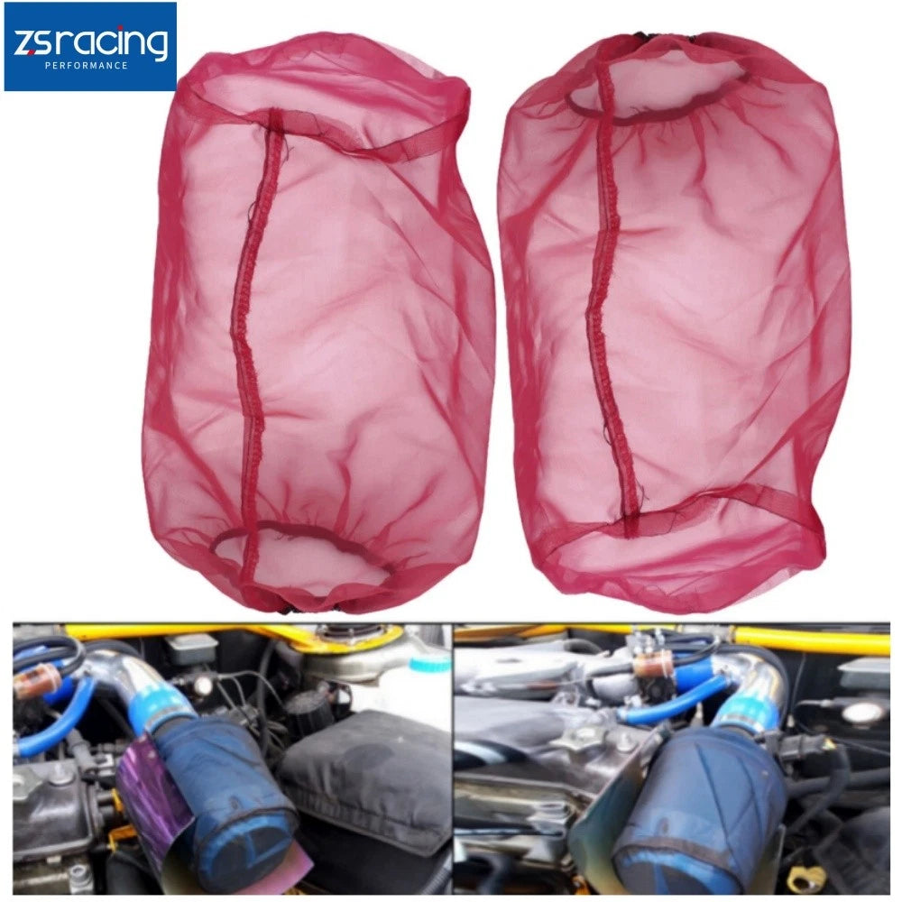 1 Pair Cold Air Intake Filter Sock Cover for Universal 9" (Dustproof)