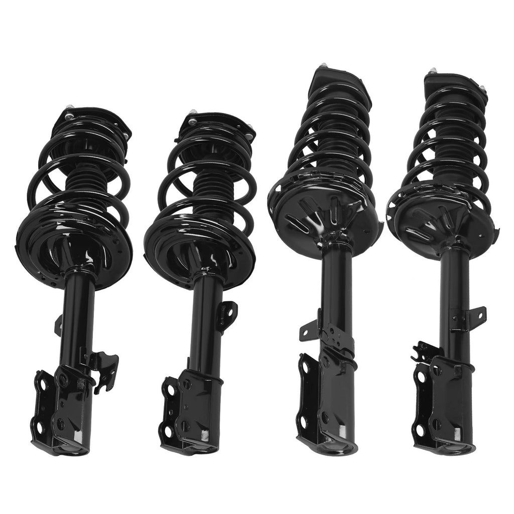 FWD Front Rear Struts w/ Coil Springs Kit for 2009 2010 2011 2012 Toyota Venza