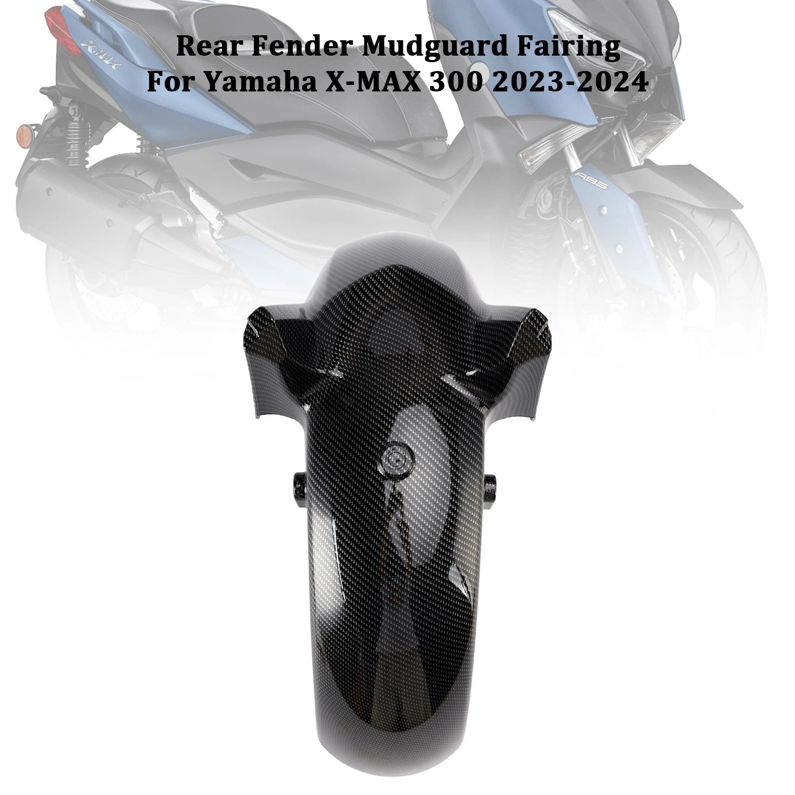 Front Fender Mudguard for Yamaha X-MAX 300 (2023–2024) Carbon