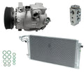 A/C Compressor Kit w Condenser for Hyundai Equus 5.0L (2013–2015)