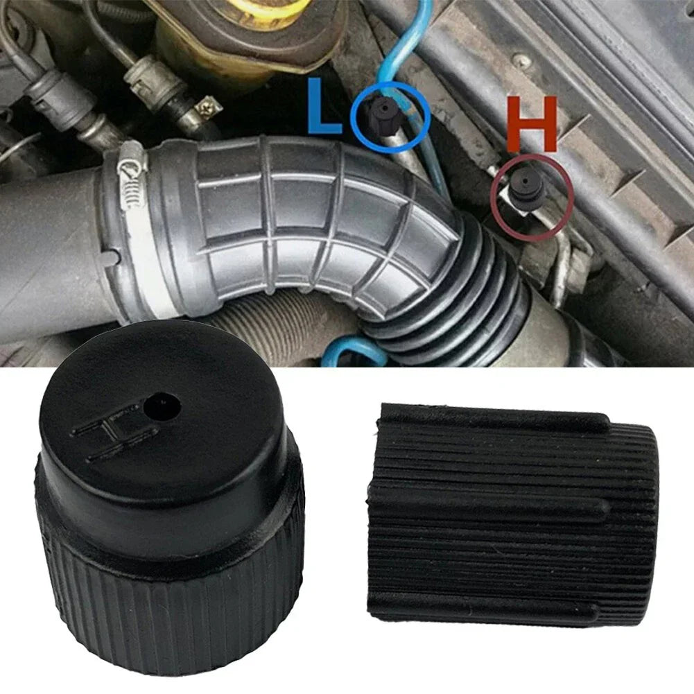 2 x Dust-Covers Car AC Valve Cap