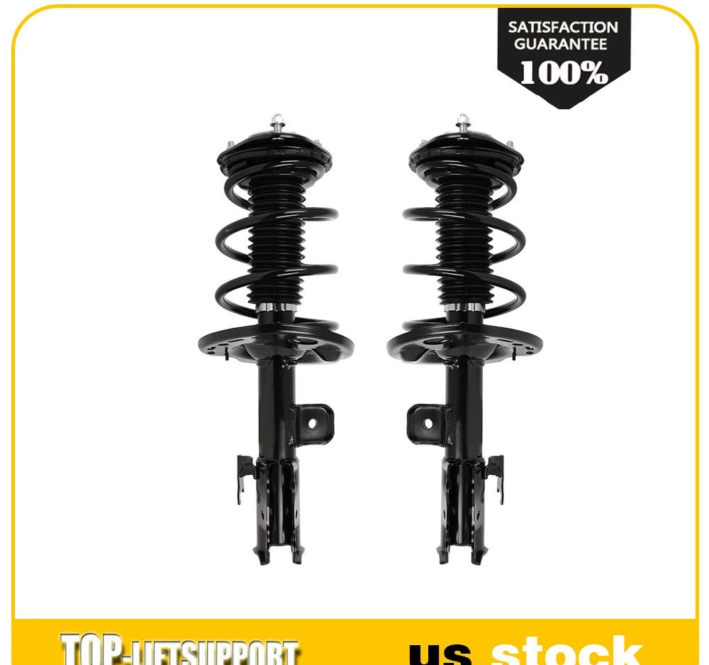 Set of 2 Front Complete Struts with Coil Spring for Scion TC (2011–2016)