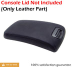 Center Console Armrest Cover for Nissan Maxima (2000–2003) Black Leather