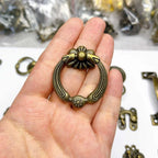 10X Vintage Drawer Door Pull Handle Cabinet Knob Hardware