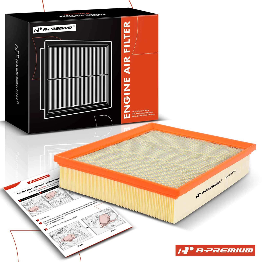 Engine Air Filter for Chevy Silverado 1500, GMC Sierra 1500/2500 (1999–2018)