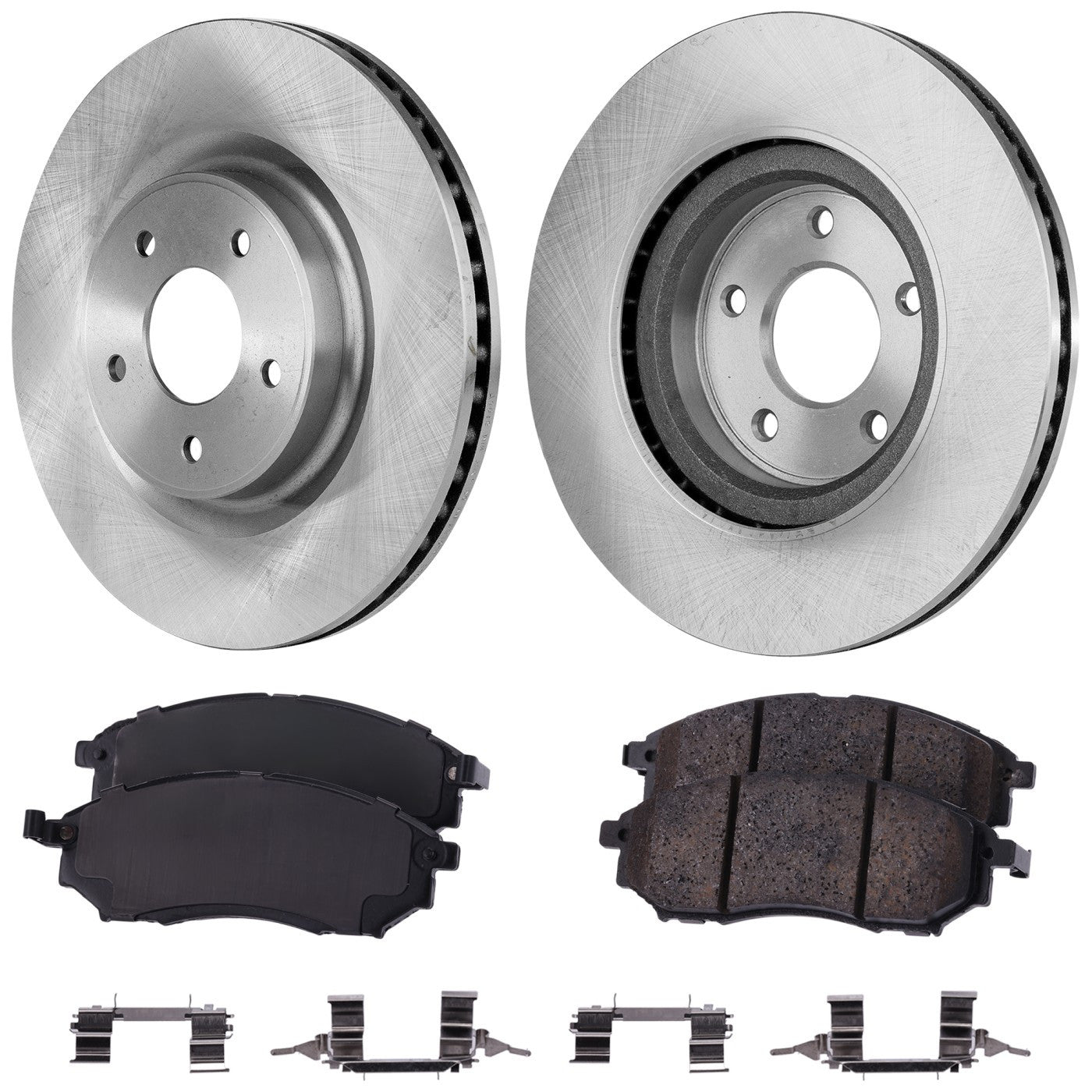 Front Brake Disc and Pad Kit for Nissan 370Z (2020)